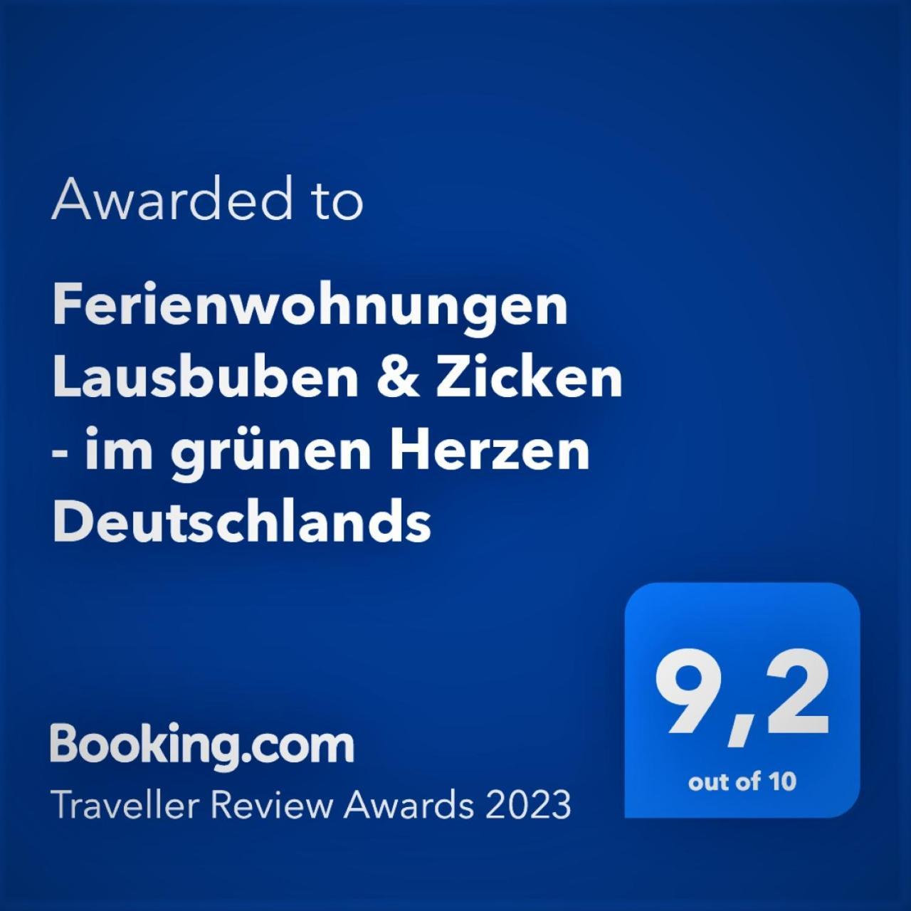 Ferienwohnungen Lausbuben & Zicken - Im Gruenen Herzen Deutschlands Herleshausen Экстерьер фото